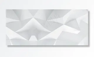白色几何折纸背景图片