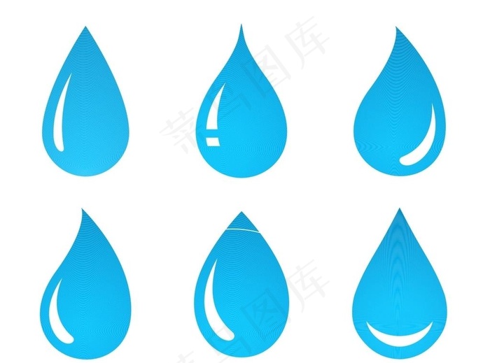 水滴图片cdr矢量模版下载
