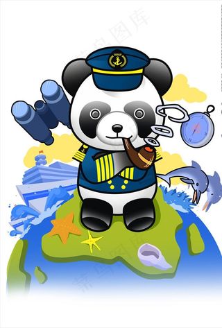 熊猫船长图片