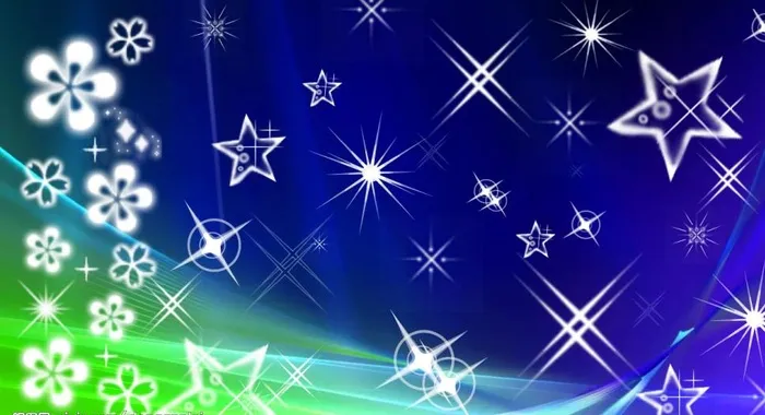 星光素材炫闪闪发光光线图片psd模版下载