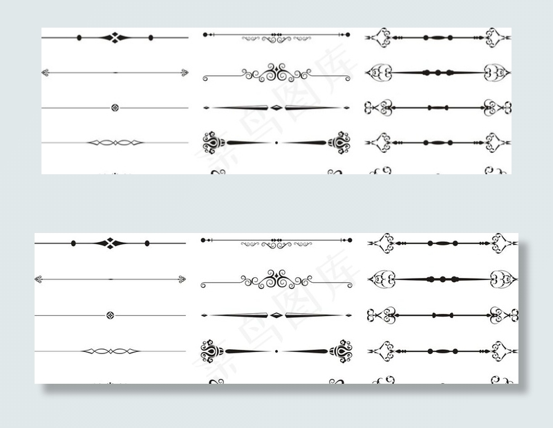 分割线图片cdr矢量模版下载