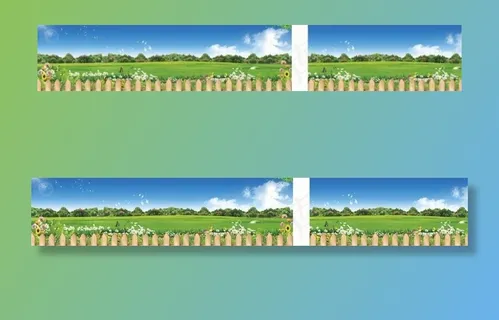 蓝天草地围栏图片