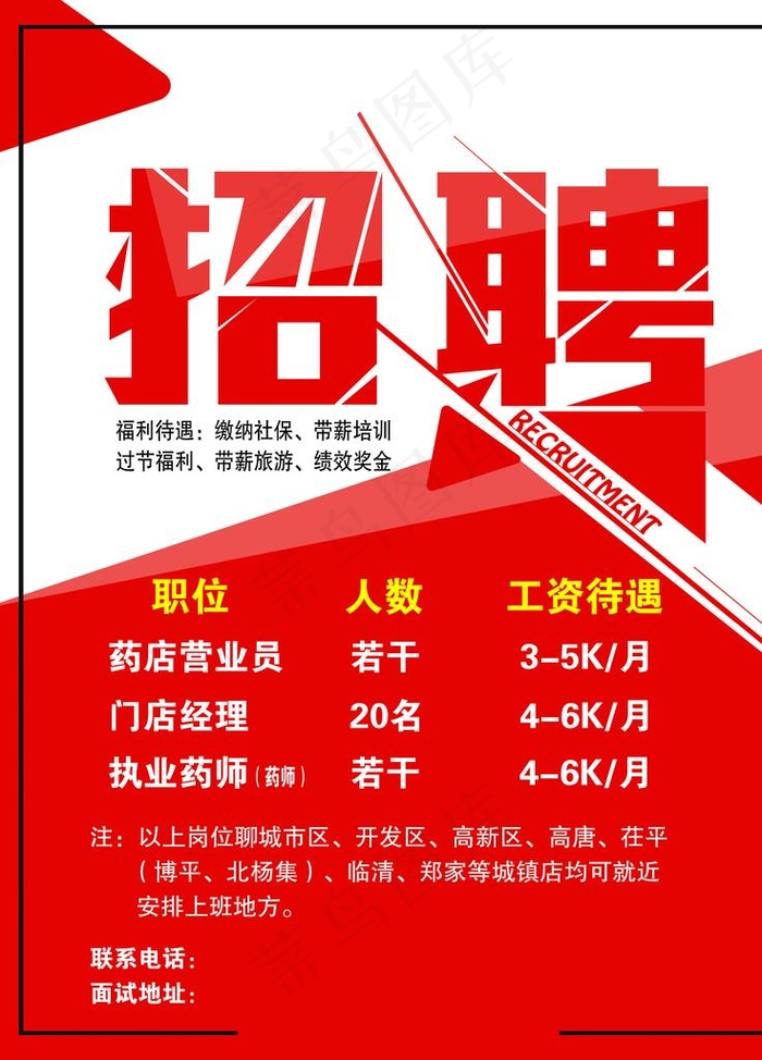 招聘图片(2835X3780(DPI:120))psd模版下载