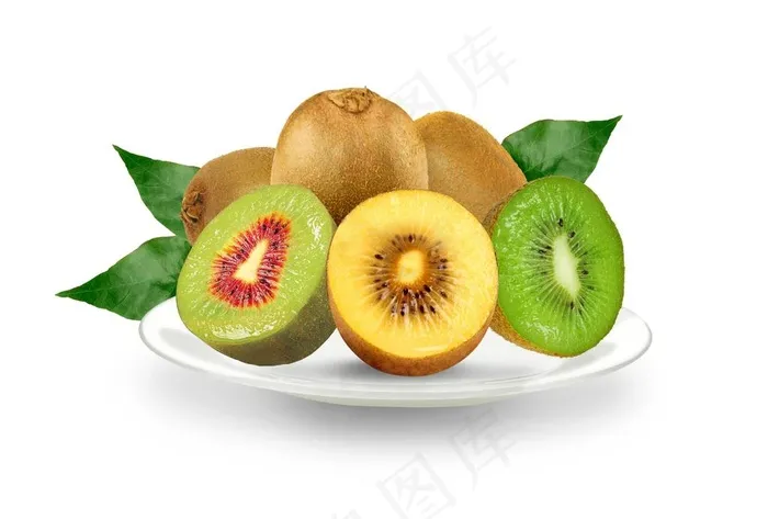 猕猴桃奇异果拼盘图片(3508X2480(DPI:300))psd模版下载
