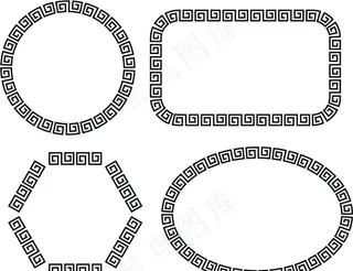 回形纹效果图片