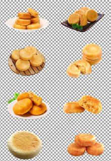 美味肉松饼图片