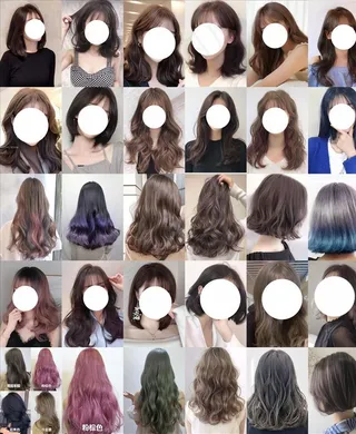 理发店发型图图片