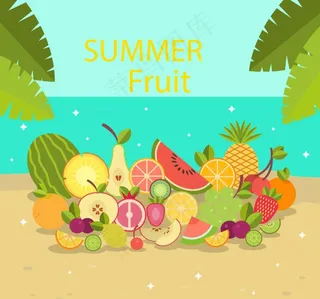 水果店海报图片