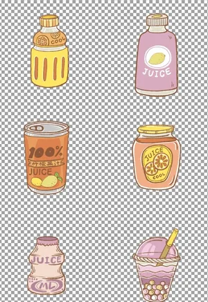 涂鸦简笔画包装图片