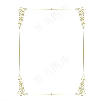 欧式边框花纹边框图片