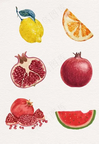 矢量水果图图片