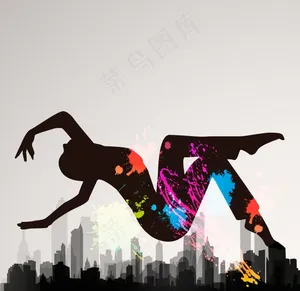 人物剪影图片