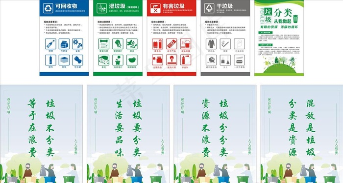 垃圾分类图片