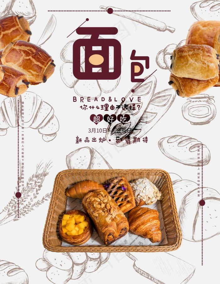 面菜鸟图库片(3543X4724(DPI:150))psd模版下载