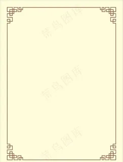 古典花纹矢量边框图片