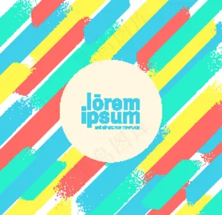 多彩卡通背景图片