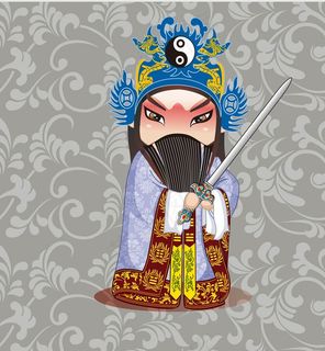 卡通京剧人物图片