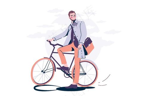 卡通人物插画图片