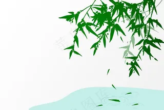 竹叶图片