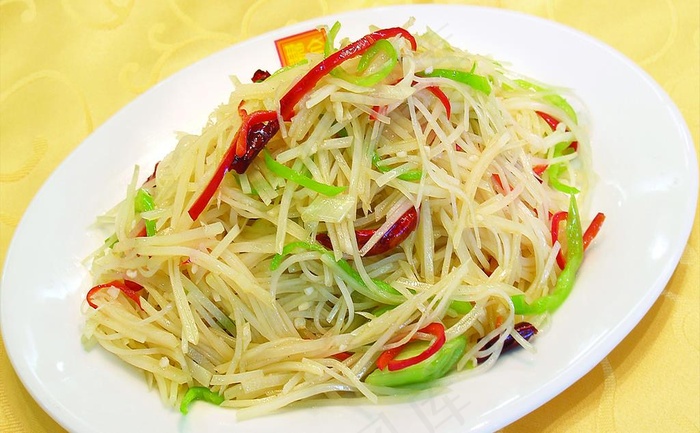酸辣土豆丝图片