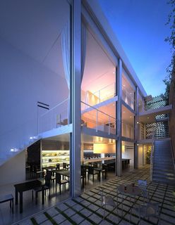 酒店自助餐厅图片