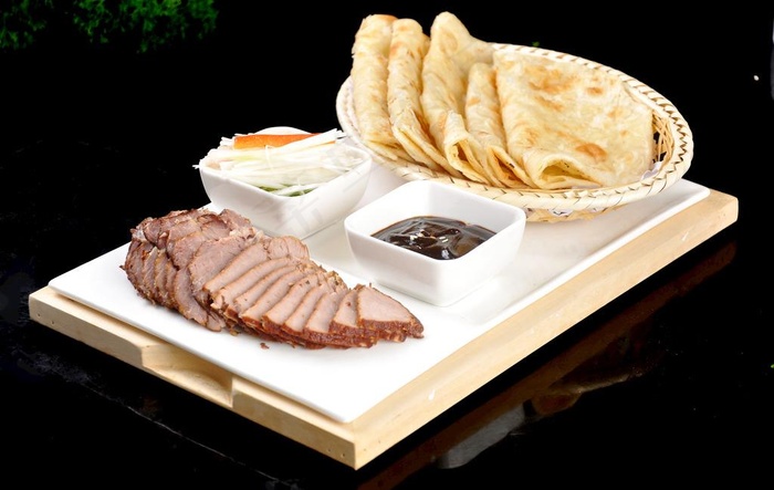 熏肉大饼图片