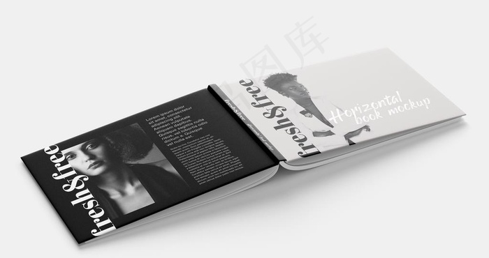 书籍装帧效果图样机图片