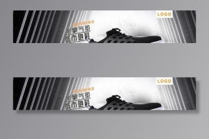 运动鞋淘宝海报图片