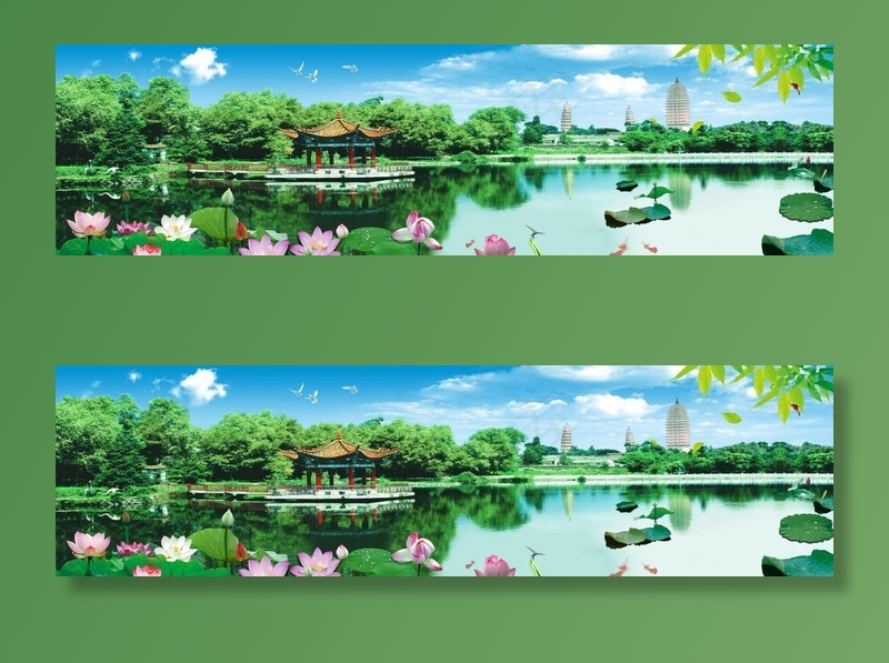 锦秀风光图片(12992X3937(DPI:100))psd模版下载