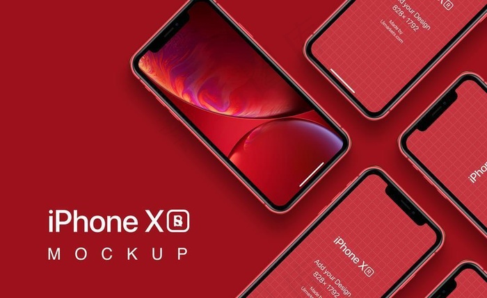 苹果iPhonexr宣传海报图片(6064X4048(DPI:72))psd模版下载