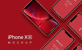 苹果iPhonexr宣传海报图片