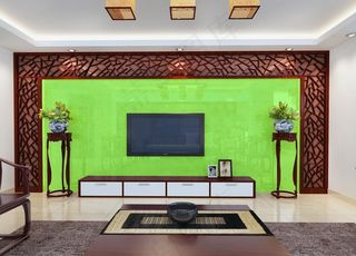 背景墙样机 场景 样机 装饰画图片