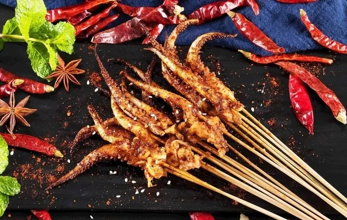 铁板鱿鱼须图片