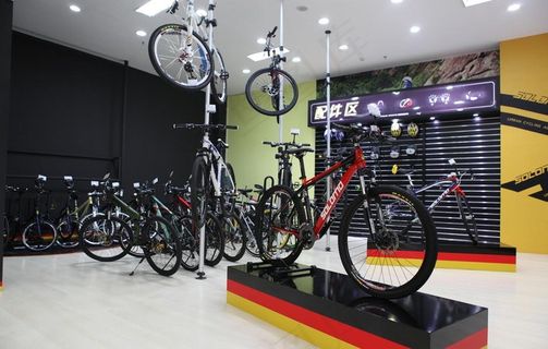 自行车店图片