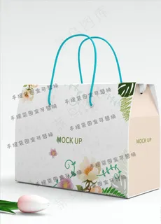 3D包装礼盒样机图片