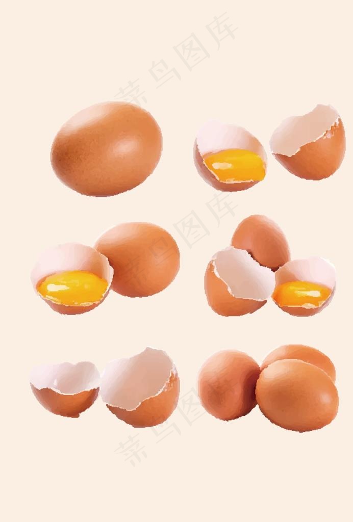 矢量鸡蛋素材图片