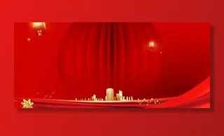 地产开盘 地产认筹 地产红色背图片