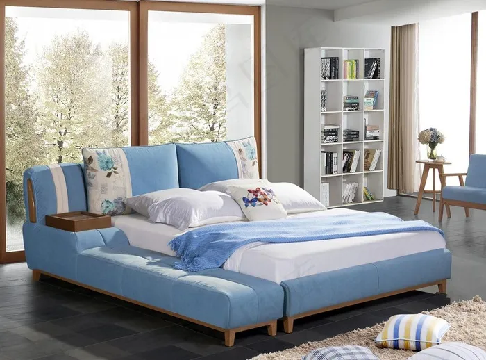 软床 家具背景图片