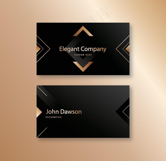 高档名片模板图片