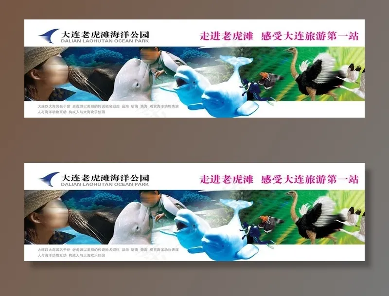 老虎滩图片(5906X1890(DPI:100))psd模版下载