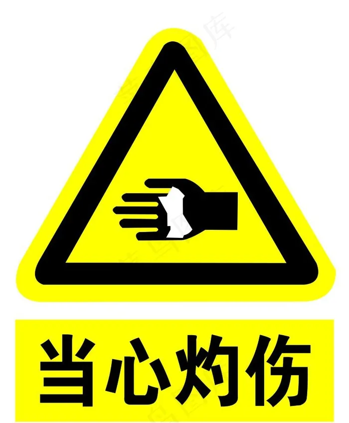 当心灼伤图片psd模版下载