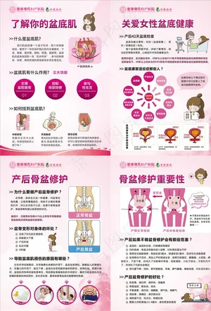 盆底肌 骨盆修护 产后康复图片