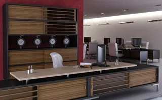 现代化办公室场景模型图片