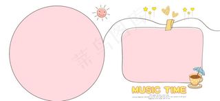 儿童摄影相册模板图片