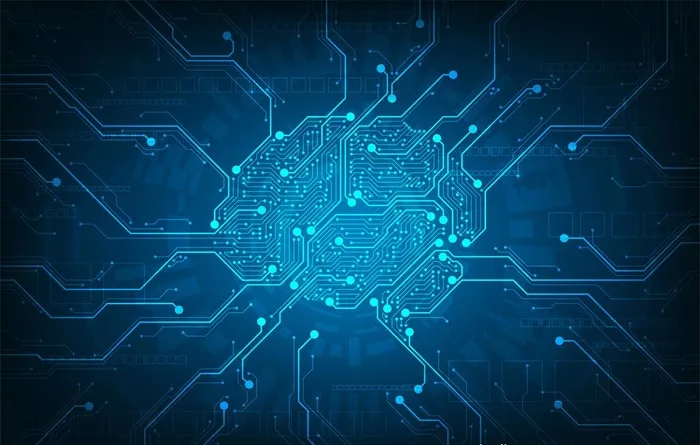 科技大脑图片ai矢量模版下载