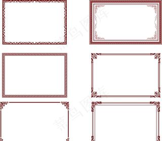 经典矢量边框图片