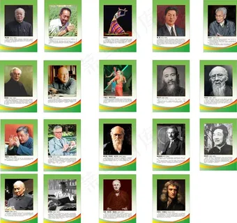 学校走廊挂画图片 学校走廊挂画图片