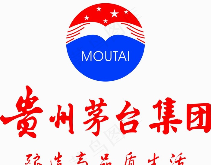 贵州茅台LOGO图片cdr矢量模版下载