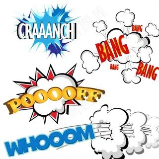 爆炸图 卡通爆炸图案图片