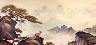 山水图图片